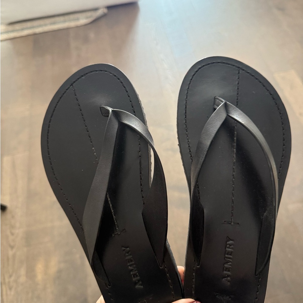 A. emery flip flop sandal size 39